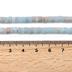 Нити из матового синтетического камня шоушань G-Z089-A01