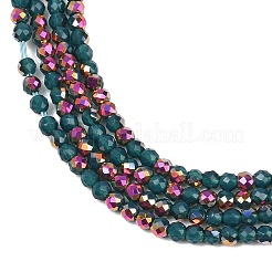 Perles de verre électroplaquées stradns&nbsp;EGLA-H114-01N