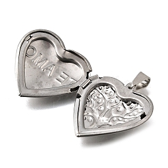 Подвески-медальоны из нержавеющей стали 316 STAS-N0016-18B-P