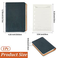 1 carnet en cuir PU&nbsp;AJEW-CL0005-64A