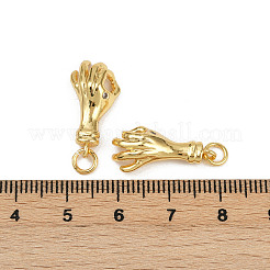 Латунные микро проложить кубического циркония подвески&nbsp;KK-C093-01E-G