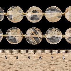 Кофе арбуз камень стеклянные бусы пряди&nbsp;G-A292-A04-01