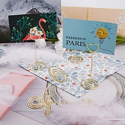 Держатель визитки из углеродистой стали в 16 стилях&nbsp;AJEW-SZ0001-78