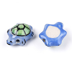 Фарфоровые бусины ручной работы PORC-T133-15B