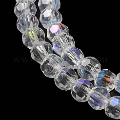 Гальванизируйте прозрачное стекло бисер нитей&nbsp;EGLA-A035-T3mm-L19