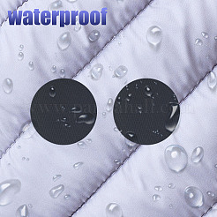 Прямоугольник с круглым и овальным узором PATC-WH0007-33A