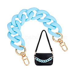 1 шт. непрозрачных акриловых витых цепных удлинителей для сумок&nbsp;PURS-PH0001-41A