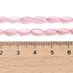 Natürlichen Süßwasser-Muschelperlen Stränge&nbsp;SHEL-C010-01E