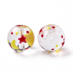 Прозрачные стеклянные бусины&nbsp;LAMP-B021-03A-09