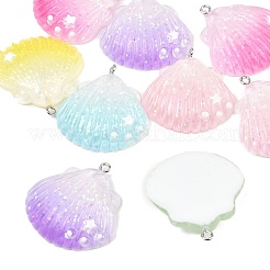 Прозрачные смоляные подвески&nbsp;RESI-P049-02A-P