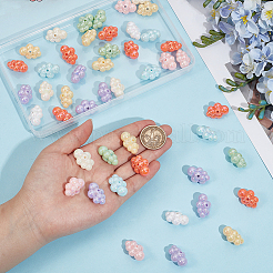 60pcs perles acryliques opaques&nbsp;OACR-PA0002-23