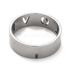 Кольца из нержавеющей стали 201 RJEW-G278-23P