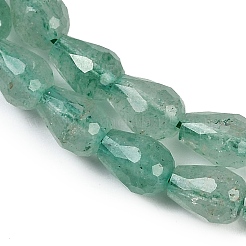 Натуральные зеленые клубничные бусины нити G-P553-D01-01