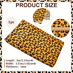 Tela de poliéster con estampado de leopardo&nbsp;AJEW-WH0481-715A