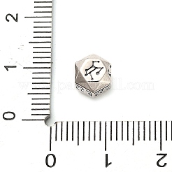 S925 бусины из стерлингового серебра STER-K183-03AS-05