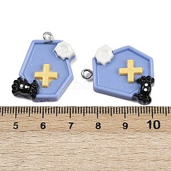 Подвески из непрозрачной смолы на хэллоуин&nbsp;RESI-C062-02B