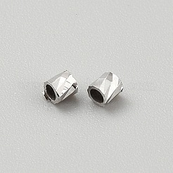 925 Sterling Silber Rohr Perlen&nbsp;STER-WH0004-060B-P