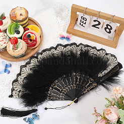 Дизайн пластиковых и перьевых вееров AJEW-WH20064-47A