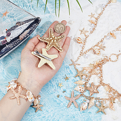 Наборы украшений из натуральных ракушек в морском стиле SJEW-PH0001-20