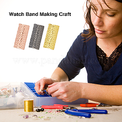 9 шт.3-цветные разъемы для адаптера для часового ремешка из сплава&nbsp;FIND-DC0004-31