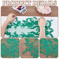 Полиэстеровые цветочные воротники&nbsp;DIY-WH0622-376A