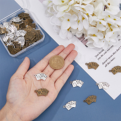 60 шт. 2 цвета подвески из сплава в тибетском стиле FIND-HY0002-73