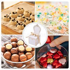 30 набор 3-х цветных романтических свадебных конфет в форме стула CON-FW0001-01