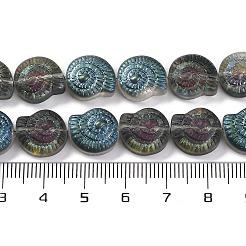 Стеклянные бусины с гальваническим покрытием &nbsp;EGLA-F164-HP01