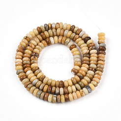 Природные желтые опал бусины пряди G-T140-75D