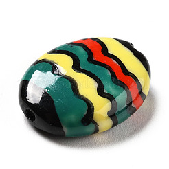 Ручной печатный шарики фарфора PORC-F005-01C