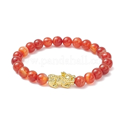 Комплекты браслетов из натурального сердолика&nbsp;BJEW-JB12182