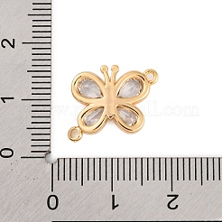 Латунные подвески из прозрачного кубического циркония KK-Z066-09G