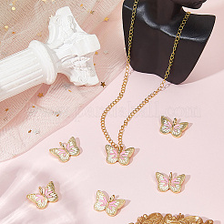 Кулоны с эмалью из латуни&nbsp;KK-BBC0021-65A