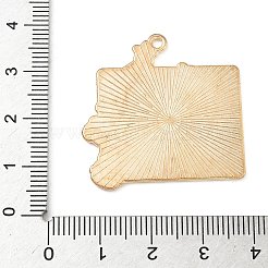 Noël pendentifs émail en alliage&nbsp;ENAM-B035-02N-15KCG