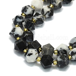 Природные зебры яшмы бисер нитей G-I376-A03-01