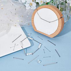 120 шт. 6 стиля подвесок-соединителей из нержавеющей стали 304&nbsp;STAS-FH0001-90