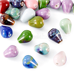 20шт фарфоровые бусины ручной работы&nbsp;PORC-TA0001-24