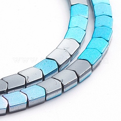 Гальванические немагнитная синтетический гематит бисер пряди&nbsp;G-L562-02