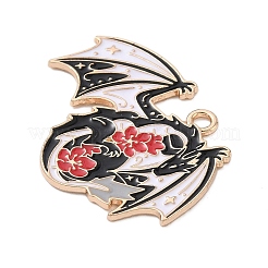 Подвески из эмали и сплава&nbsp;ENAM-P258-05B-G