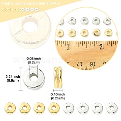 400шт 2 цвета пластиковые бусины ccb CCB-FS0001-11