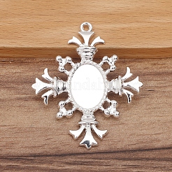 Сеттинги сплава кабошон&nbsp;PW-WGAB9EB-12