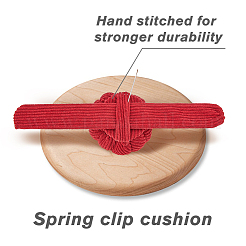 1 шт. хлопковая вельветовая подушка-игольница в виде тыквы DIY-HY0001-58