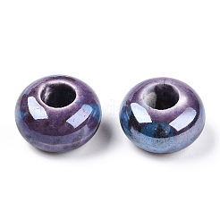 Perline porcellana fatto a mano&nbsp;PORC-Q219-15x9-D5