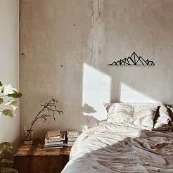 Железные настенные художественные украшения&nbsp;HJEW-WH0067-030