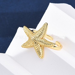 Латунные манжеты для женщин RJEW-U047-01G