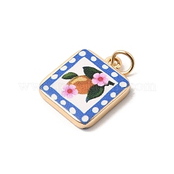 Латунные подвески с принтом&nbsp;LS-KK-H253-05A-G02