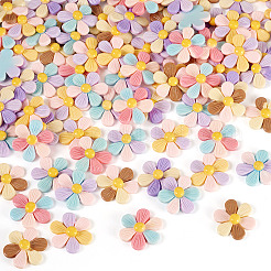 50 Stück 5 Farben undurchsichtige Harz-Cabochons&nbsp;RESI-TA0004-93