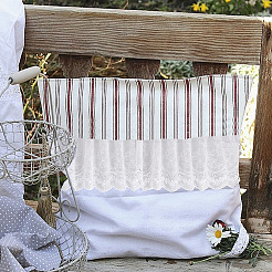 5 ярд хлопковой ленты с цветочной вышивкой OCOR-GO0001-24