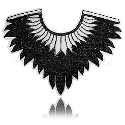 Отделка воротника из полиэстера с компьютерной вышивкой&nbsp;DIY-WH20002-206A