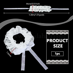 Воротники из полиэфирного двухслойного кружева AJEW-WH0819-020A